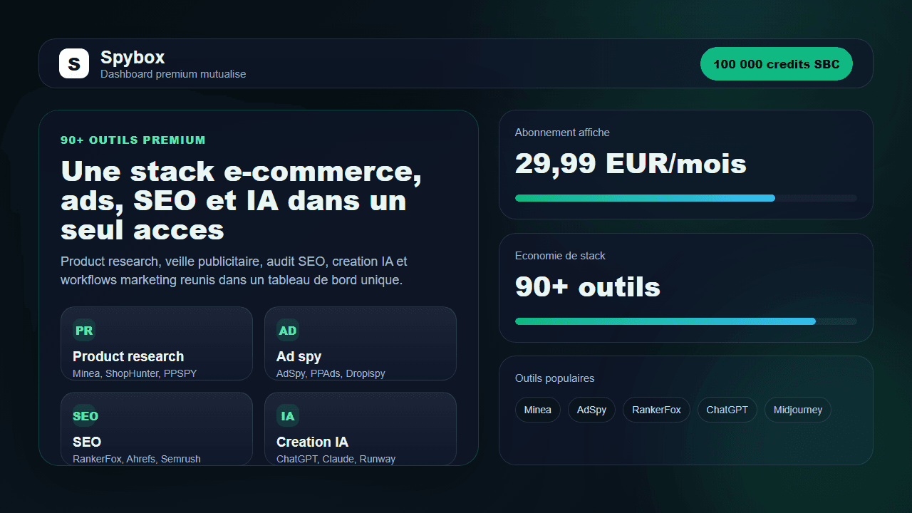 Spybox dashboard preview